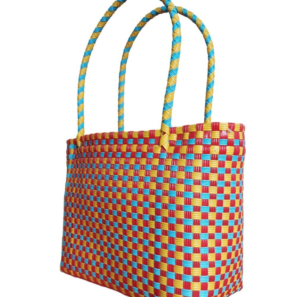 Colourful Handcrafted Rigid Bag - New